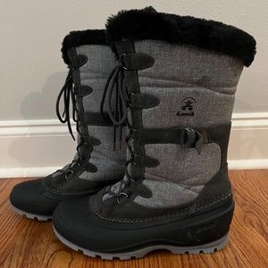 Kamik Snowvalley Women's Size 9 Lined Boot - Gently Worn
